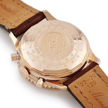 腕時計 ブライトリング BREITLING オールドナビタイマー ジャパンリミテッド R13323 R132B46WBA 自動巻き メンズ K18RG無垢 黒 限定