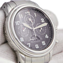 腕時計 ブランパン BLANCPAIN レマン パーペチュアルカレンダー フライバック クロノグラフ 2585F-1130-71 自動巻き メンズ OH済 黒