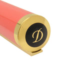 エス・テー・デュポン S.T DUPONT リベルテ 465226G コーラルXゴールド ラッカー アルミニウム ボールペン 黒インク 筆記確認済