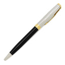 パーカー PARKER ソネット プレミアム メタル＆ブラックCT 2119787 シルバーXゴールドXブラック ステンレス GP 真鍮 ラッカー ボールペン M(中字) 黒インク 筆記確認済