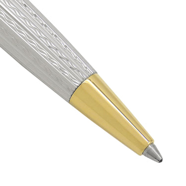 パーカー PARKER ソネット プレミアム ミストラルGT 2119787 シルバーXゴールド スターリングシルバー GP 真鍮 ボールペン M 黒インク 筆記確認済