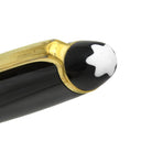モンブラン Montblanc マイスターシュテュック ゴールドコーテイング PIX ブラック×ゴールド GP プレシャスレジン ボールペン 黒 インク切れ