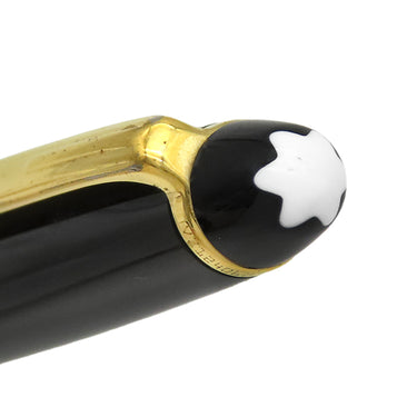 モンブラン Montblanc マイスターシュテュック ゴールドコーテイング PIX ブラック×ゴールド GP プレシャスレジン ボールペン 黒 インク切れ