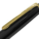 モンブラン Montblanc マイスターシュテュック ゴールドコーテイング PIX ブラック×ゴールド GP プレシャスレジン ボールペン 黒 インク切れ