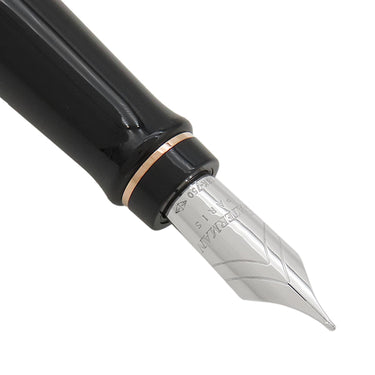 ウォーターマン WATERMAN エキスパート エッセンシャル プレシャスホワイトPGT 2119784 ホワイト×ブラック×PG ラッカー GP K18WG(ペン先) 万年筆 ピンクゴールド金具 F(細字)