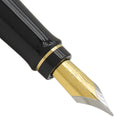 ウォーターマン WATERMAN エキスパート デラックス オペラGT SE 2225133 ブラック×YG ラッカー 真鍮 ステンレススティール(ペン先) 万年筆 F(細字)
