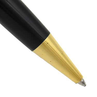 モンブラン Montblanc マイスターシュテュック ゴールドコーティング クラシック ブラック×ゴールド GP プレシャスレジン ボールペン 黒 筆記確認済 黒インク