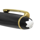 モンブラン Montblanc マイスターシュテュック ゴールドコーティング クラシック ブラック×ゴールド GP プレシャスレジン ボールペン 黒 筆記確認済 黒インク
