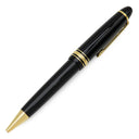 モンブラン Montblanc マイスターシュテュック ゴールドコーティング ルグラン ブラック×ゴールド GP プレシャスレジン ボールペン 筆記確認済 黒インク