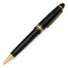 モンブラン Montblanc マイスターシュテュック ゴールドコーティング ルグラン ブラック×ゴールド GP プレシャスレジン ボールペン 筆記確認済 黒インク