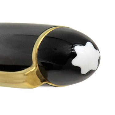 モンブラン Montblanc マイスターシュテュック ゴールドコーティング ルグラン ブラック×ゴールド GP プレシャスレジン ボールペン 筆記確認済 黒インク