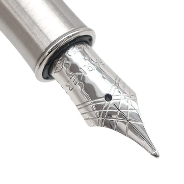パーカー PARKER ソネット ブルーラッカーCT ブルー×シルバー ステンレススチール ラッカー K18WG(ペン先) 万年筆 シルバー金具 F(細字) カートリッジ コンバーター両用式