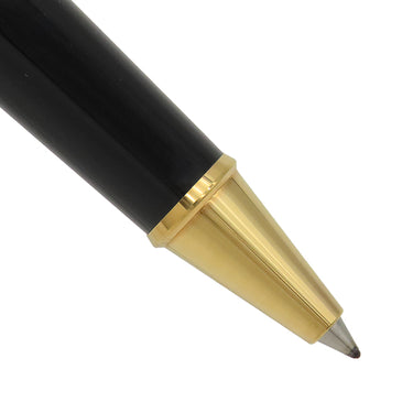 モンブラン Montblanc ローラーボール マイスターシュテュック ゴールドコーティング クラシック ブラック×ゴールド GP プレシャスレジン ボールペン インク切れ
