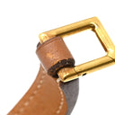 エルメス HERMES オーケリー ゴールド スイフト GP T2 ブレスレット 2重 2連 レザーブレス