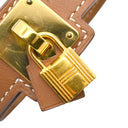 エルメス HERMES オーケリー ゴールド スイフト GP T2 ブレスレット 2重 2連 レザーブレス