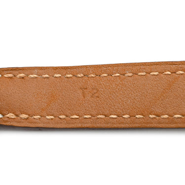 エルメス HERMES オーケリー ゴールド スイフト GP T2 ブレスレット 2重 2連 レザーブレス