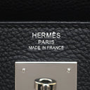 エルメス HERMES ケリー28 内縫い ブラック トゴ 2WAYバッグ シルバー金具 黒 ショルダー