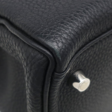エルメス HERMES ケリー28 内縫い ブラック トゴ 2WAYバッグ シルバー金具 黒 ショルダー