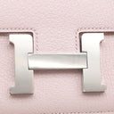 エルメス HERMES コンスタンス3 ミニ ミロワール モーヴペール シェーブル ショルダーバッグ シルバー金具 中古品