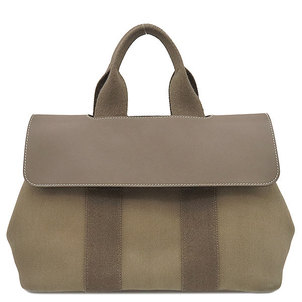 エルメス HERMES ヴァルパライソ PM エトゥープ トワル エルメス HERMES ヴァルパライソ PM エトゥープ トワル
