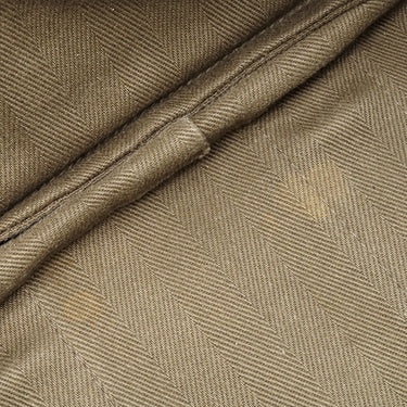 エルメス HERMES ヴァルパライソ PM エトゥープ トワルシェブロン レザー ハンドバッグ シルバー金具 グレージュ キャンバス