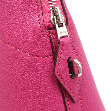 エルメス HERMES ボリード 31 ローズショッキング シェーブル 2WAYバッグ シルバー金具 ハンドバッグ ショルダー