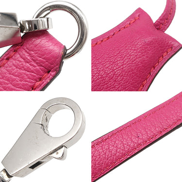 エルメス HERMES ボリード 31 ローズショッキング シェーブル 2WAYバッグ シルバー金具 ハンドバッグ ショルダー