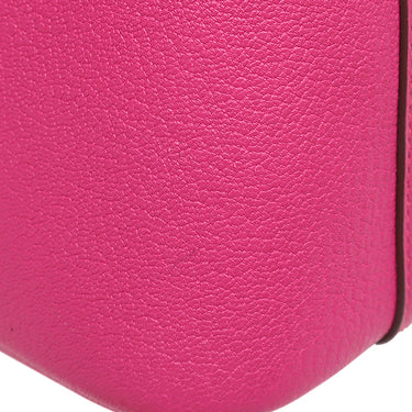 エルメス HERMES ボリード 31 ローズショッキング シェーブル 2WAYバッグ シルバー金具 ハンドバッグ ショルダー