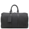 ルイヴィトン LOUIS VUITTON キーポル バンドリエール 40 M57088 ノワール レザー ボストンバッグ マットブラック金具 旅行バッグ 黒