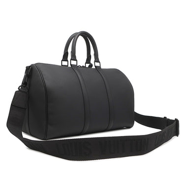 ルイヴィトン LOUIS VUITTON キーポル バンドリエール 40 M57088 ノワール レザー ボストンバッグ マットブラック金具 旅行バッグ 黒