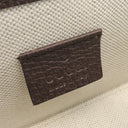 グッチ GUCCI ホースビット1955 ミニバッグ 699296 ブラウン×ベージュ GGキャンバス レザー ショルダーバッグ ゴールド金具 ジャンボGG