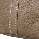 エルメス HERMES ピコタンロックMM エトゥープ トリヨンクレマンス ハンドバッグ シルバー金具 グレージュ