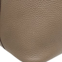 エルメス HERMES ピコタンロックMM エトゥープ トリヨンクレマンス ハンドバッグ シルバー金具 グレージュ