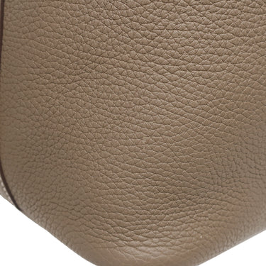 エルメス HERMES ピコタンロックMM エトゥープ トリヨンクレマンス ハンドバッグ シルバー金具 グレージュ