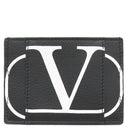 ヴァレンティノ VALENTINO Vロゴプリント SY9P0655PCR ブラック レザー カードケース パスケース 定期入れ 黒