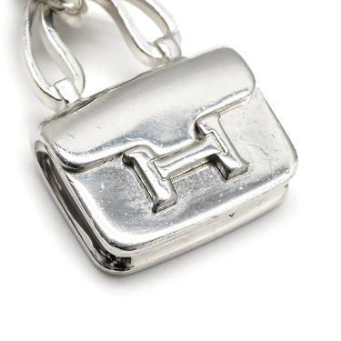 エルメス HERMES アミュレット コンスタンス ペンダント シルバー シルバー925 ネックレス バッグモチーフ AG925