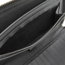 ボッテガヴェネタ BOTTEGA VENETA ラウンドファスナー ブラック レザー 長財布 シルバー金具 黒 オーガナイザー