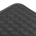 ボッテガヴェネタ BOTTEGA VENETA ラウンドファスナー ブラック レザー 長財布 シルバー金具 黒 オーガナイザー