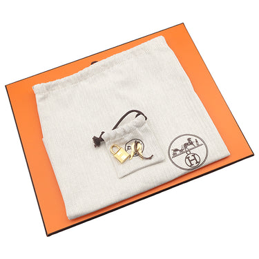 エルメス HERMES ピコタンロックMM トレンチ トリヨンクレマンス ハンドバッグ ゴールド金具 ベージュ