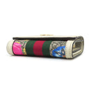グッチ GUCCI オフィディア GG フローラ ウォレット 598662 アイボリー×マルチカラー GGスプリームキャンバス 二つ折り財布 ゴールド金具 花柄