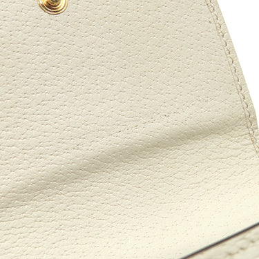 グッチ GUCCI オフィディア GG フローラ ウォレット 598662 アイボリー×マルチカラー GGスプリームキャンバス 二つ折り財布 ゴールド金具 花柄
