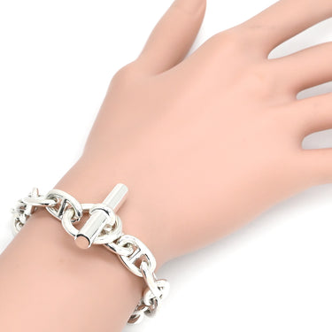 エルメス HERMES シェーヌダンクル MM シルバー シルバー925 ブレスレット 18コマ スターリングシルバー SV925 Ag925