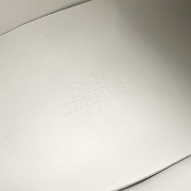 エルメス HERMES デイドリーム H212904Z ホワイト カーフ #41 スニーカー シルバー金具 白 ハイカット ケリーバックル