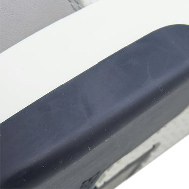 エルメス HERMES エクスプロイト H221902Z オレンジ×グレー ニット スウェード レザー #40.5 スニーカー Exploit ソルド品