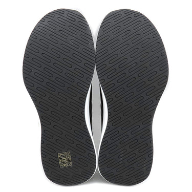 エルメス HERMES イージー EASY H221901Z ブラック カーフ シェーブルベロア #39 スニーカー 黒 白 レザー ソルド品