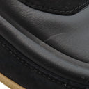 エルメス HERMES イージー EASY H221901Z ブラック カーフ シェーブルベロア #39 スニーカー 黒 白 レザー ソルド品