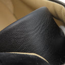 エルメス HERMES イージー EASY H221901Z ブラック カーフ シェーブルベロア #39 スニーカー 黒 白 レザー ソルド品