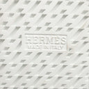 エルメス HERMES スノーフレーク アンクルブーツ H222051Z ベージュゴビ×エクリュ スウェード ムートン #36 ブーツ シルバー金具 ショートブーツ ソルド品