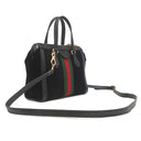 グッチ GUCCI オフィディア GG スモール トート 547551 ブラック スウェード 2WAYバッグ ゴールド金具 ハンドバッグ ショルダー ウェブ ダブルG 黒