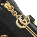 グッチ GUCCI オフィディア GG スモール トート 547551 ブラック スウェード 2WAYバッグ ゴールド金具 ハンドバッグ ショルダー ウェブ ダブルG 黒